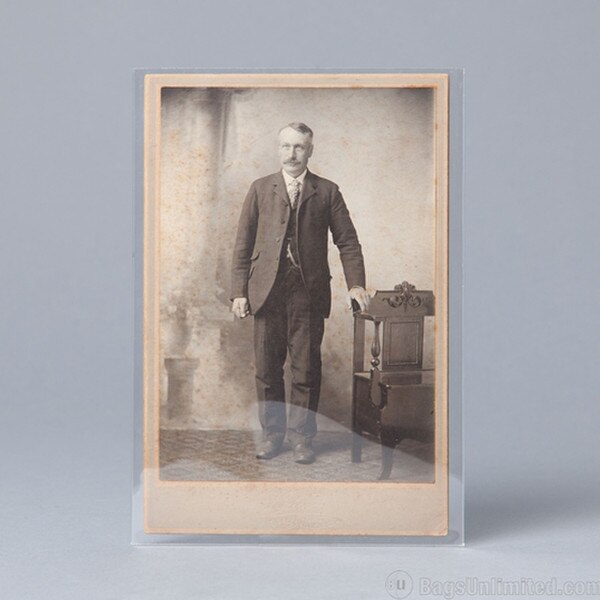 Polyester Sleeves for CABINET CARDS